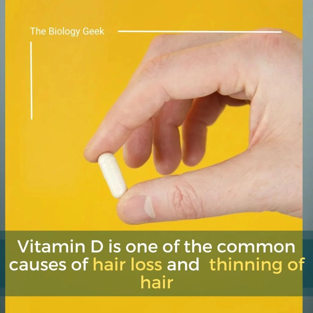 What nutrient deficiency causes hair lose